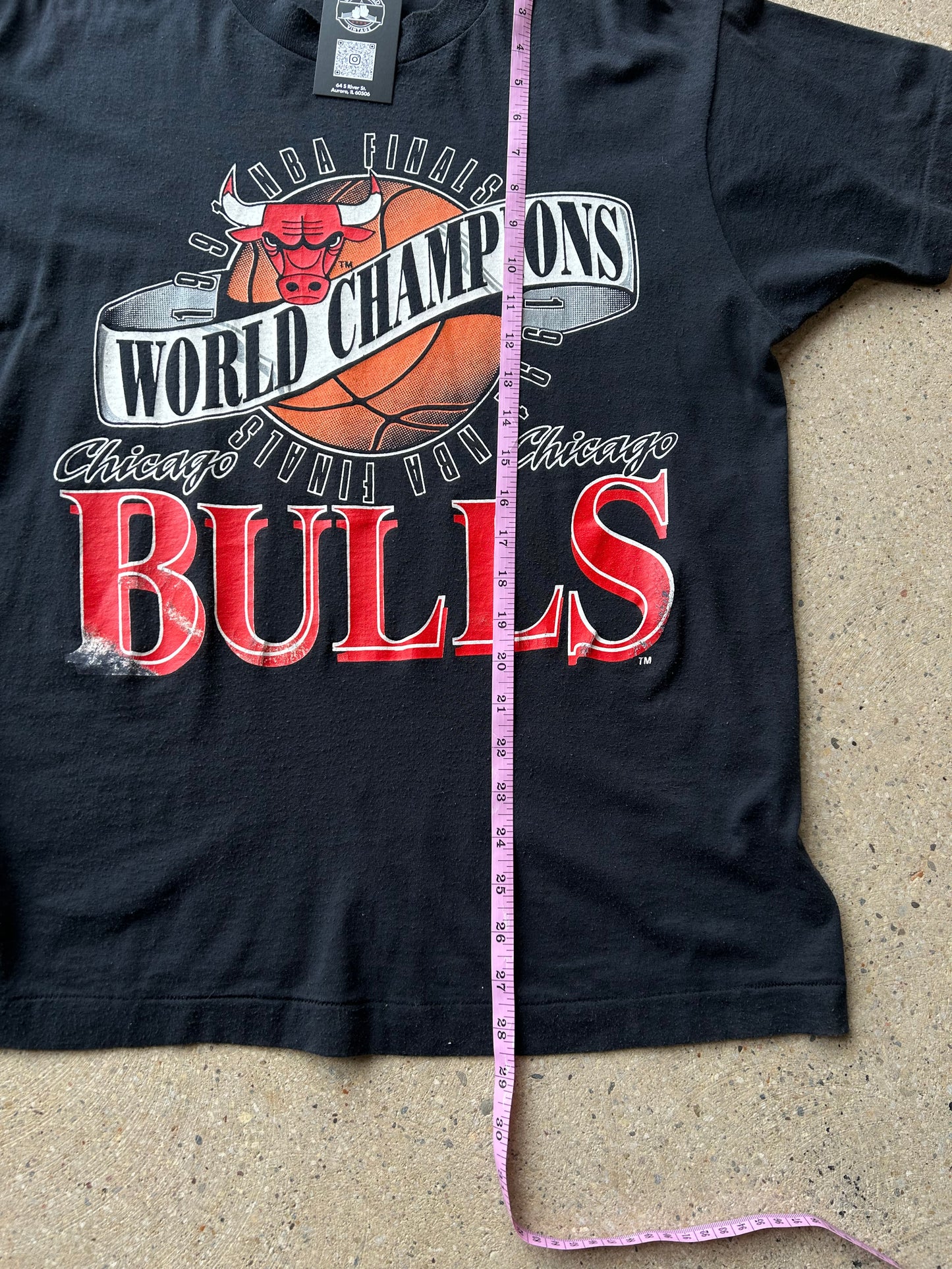 Vintage 1991 Chicago Bulls Tee Size Large