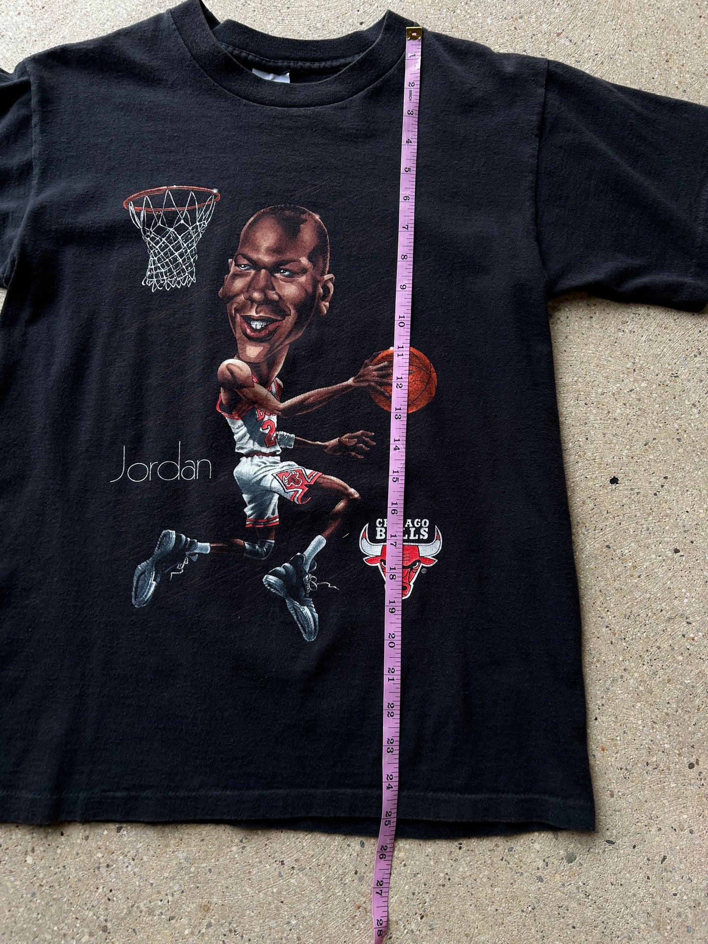 Vintage Michael Jordan Caricature T Shirt Size Medium