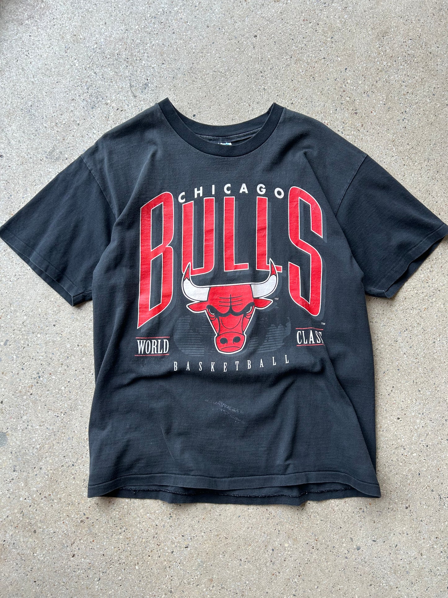 Vintage Chicago Bulls World Class T Shirt Size Large