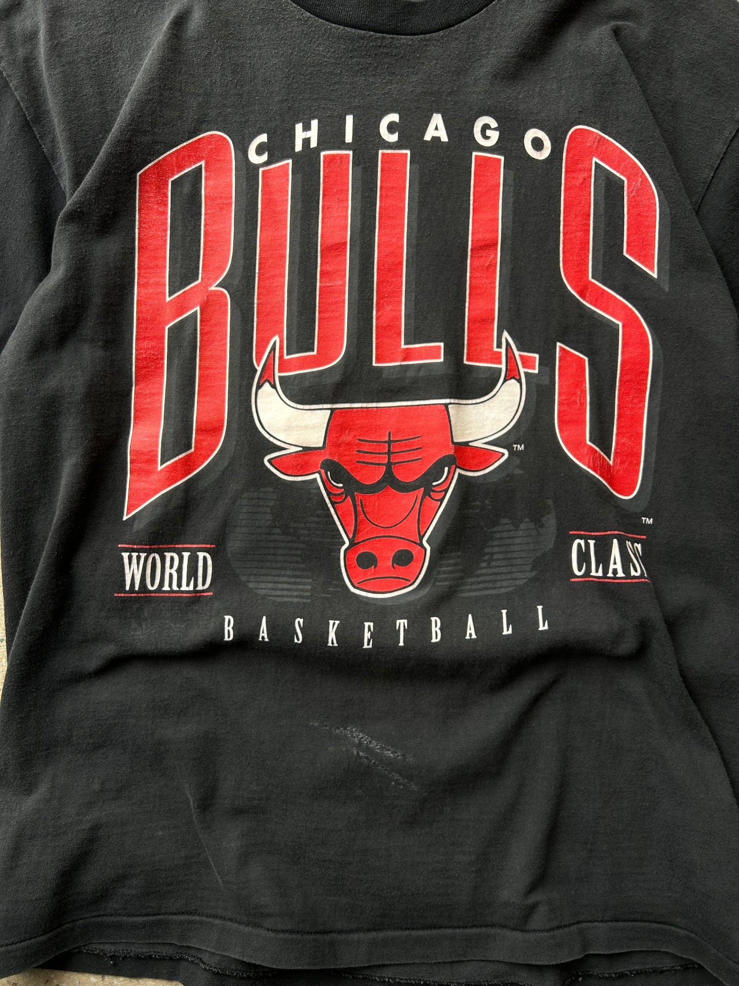 Vintage Chicago Bulls World Class T Shirt Size Large