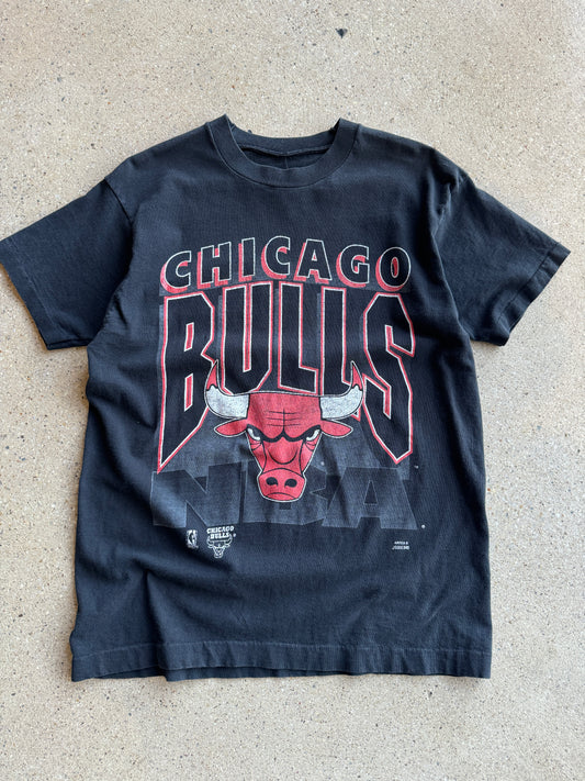 Vintage Chicago Bulls Big Logo T Shirt Size Large