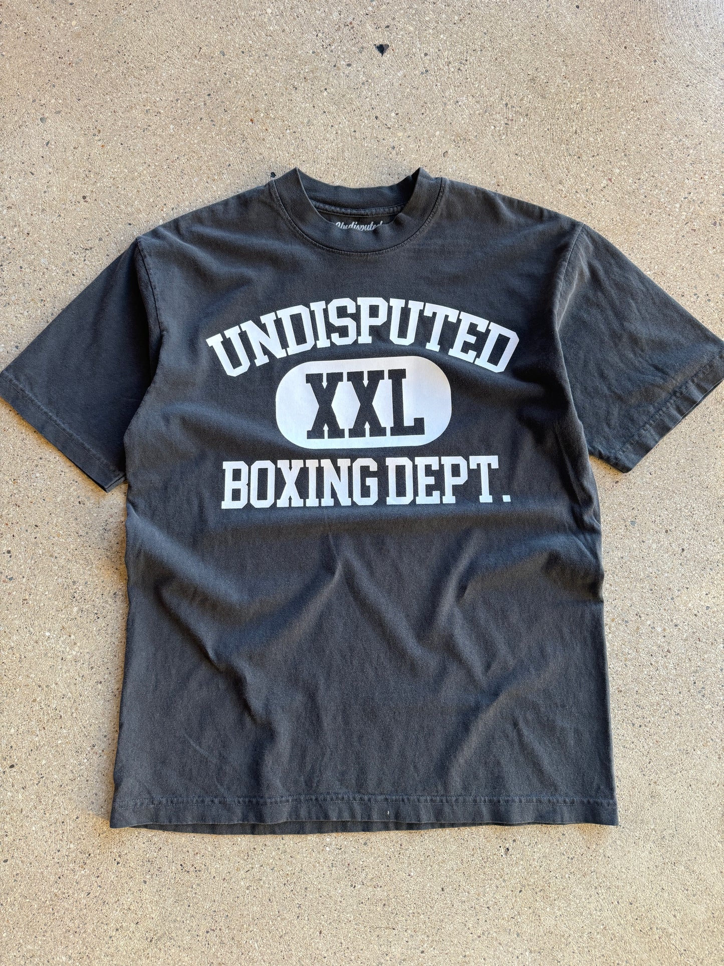 Undisputed Boxing Dept. T Shirt - Vintage Black