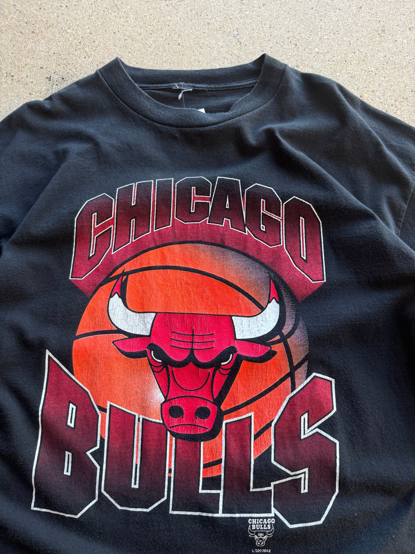 Vintage Chicago Bulls Big Basketball T Shirt Size XXL